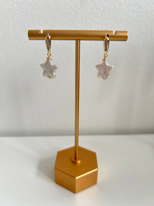 Boucles d’oreilles en étoile