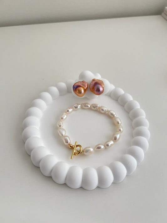 Bracelet et boucles d’oreilles